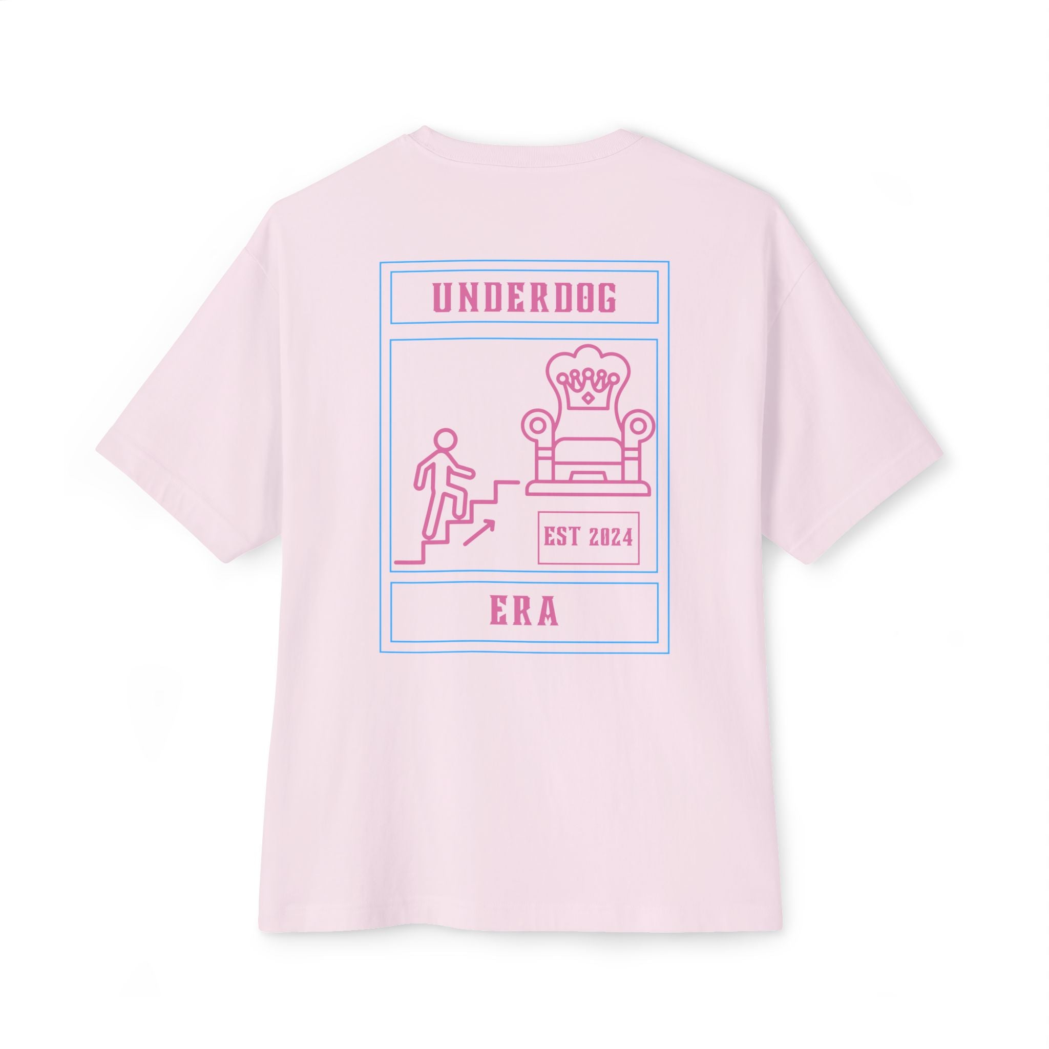 "Climb to the Throne"(Pink)-Oversized Tee