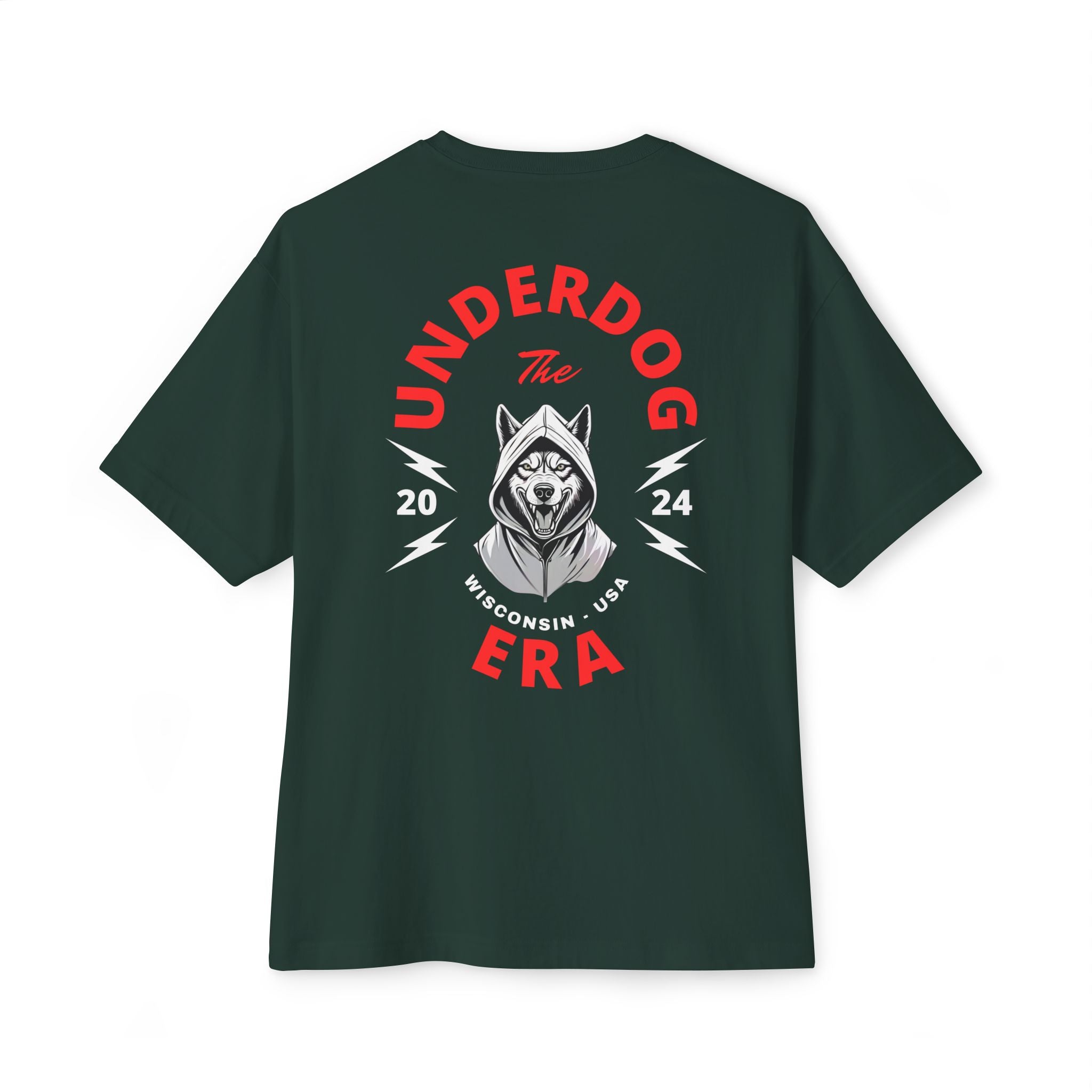 "Charge On" Wisconsin- Oversized Tee
