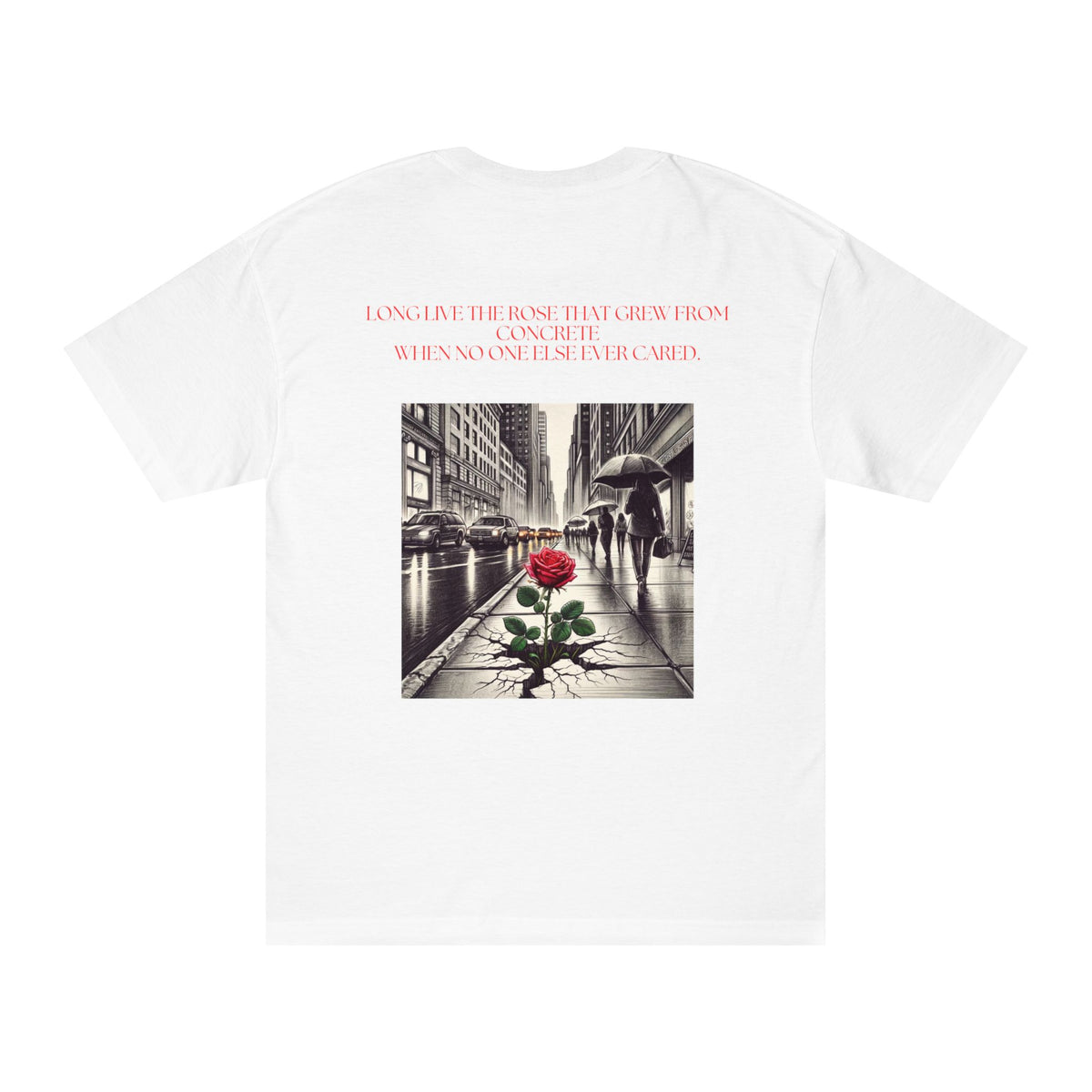 "Concrete Rose"-Oversized Tee