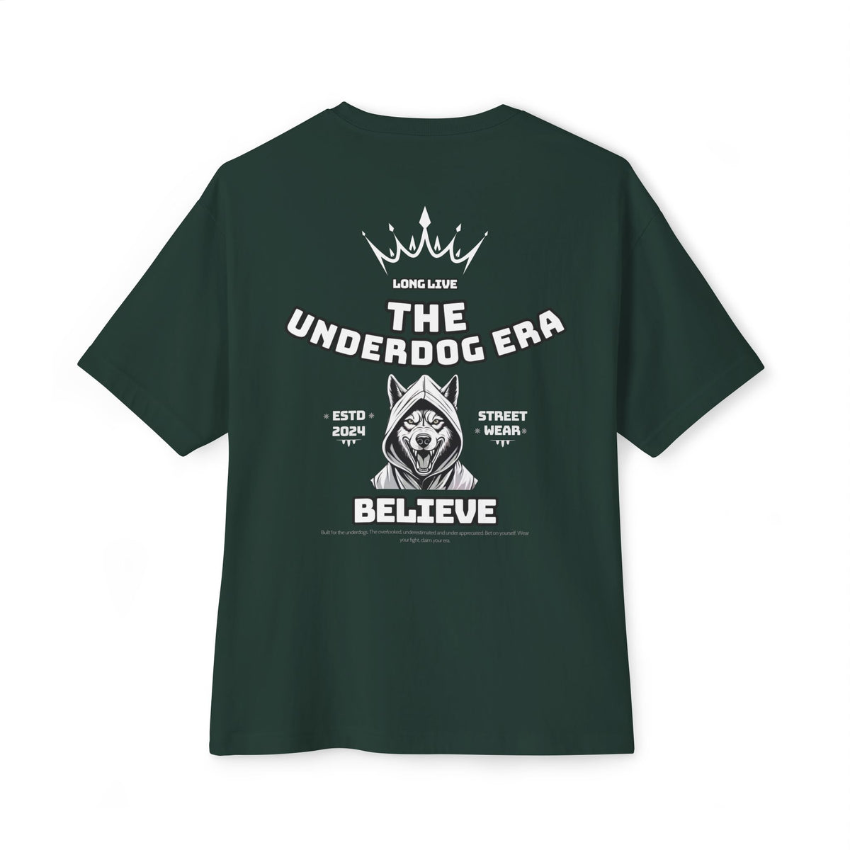"Believe"- Oversized Tee