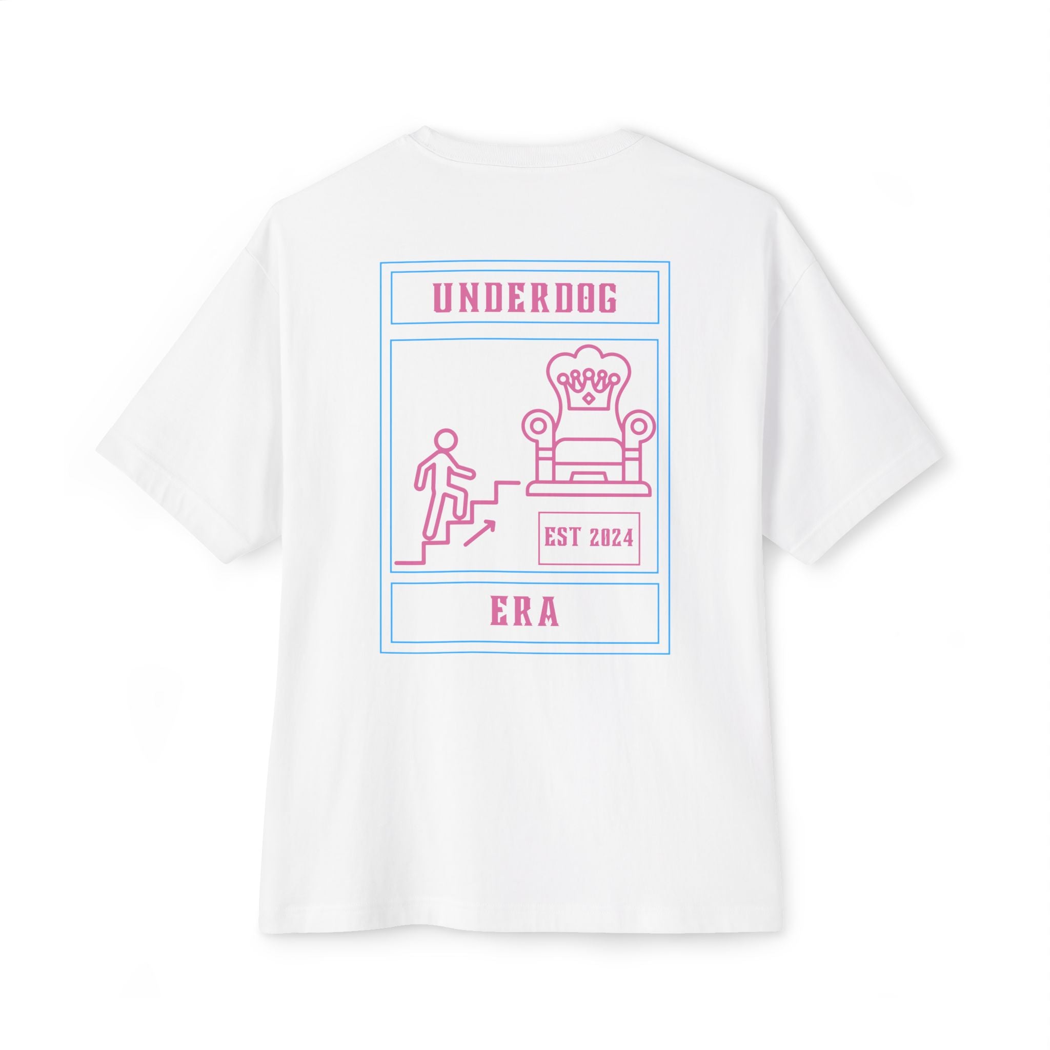 "Climb to the Throne"(Pink)-Oversized Tee