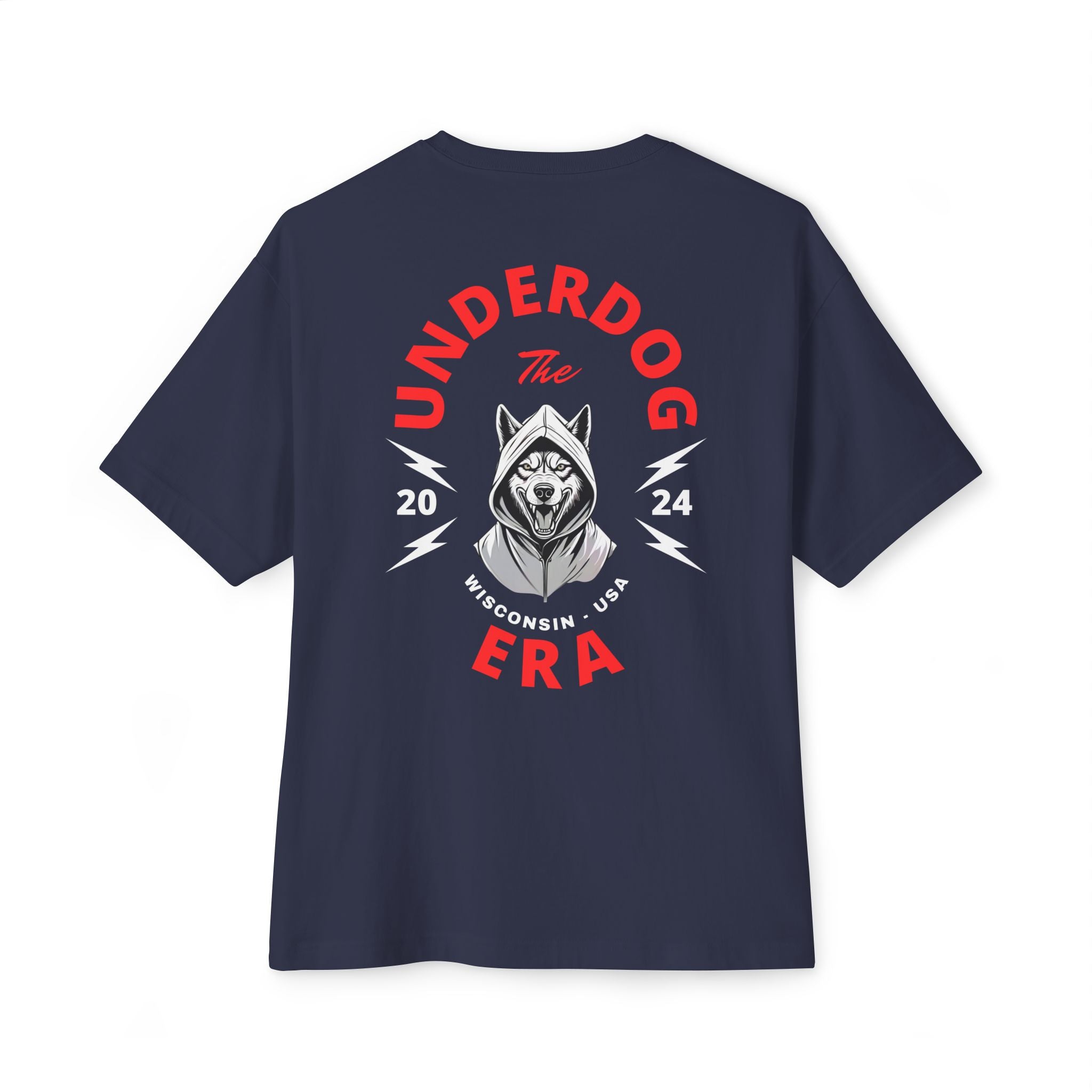 "Charge On" Wisconsin- Oversized Tee