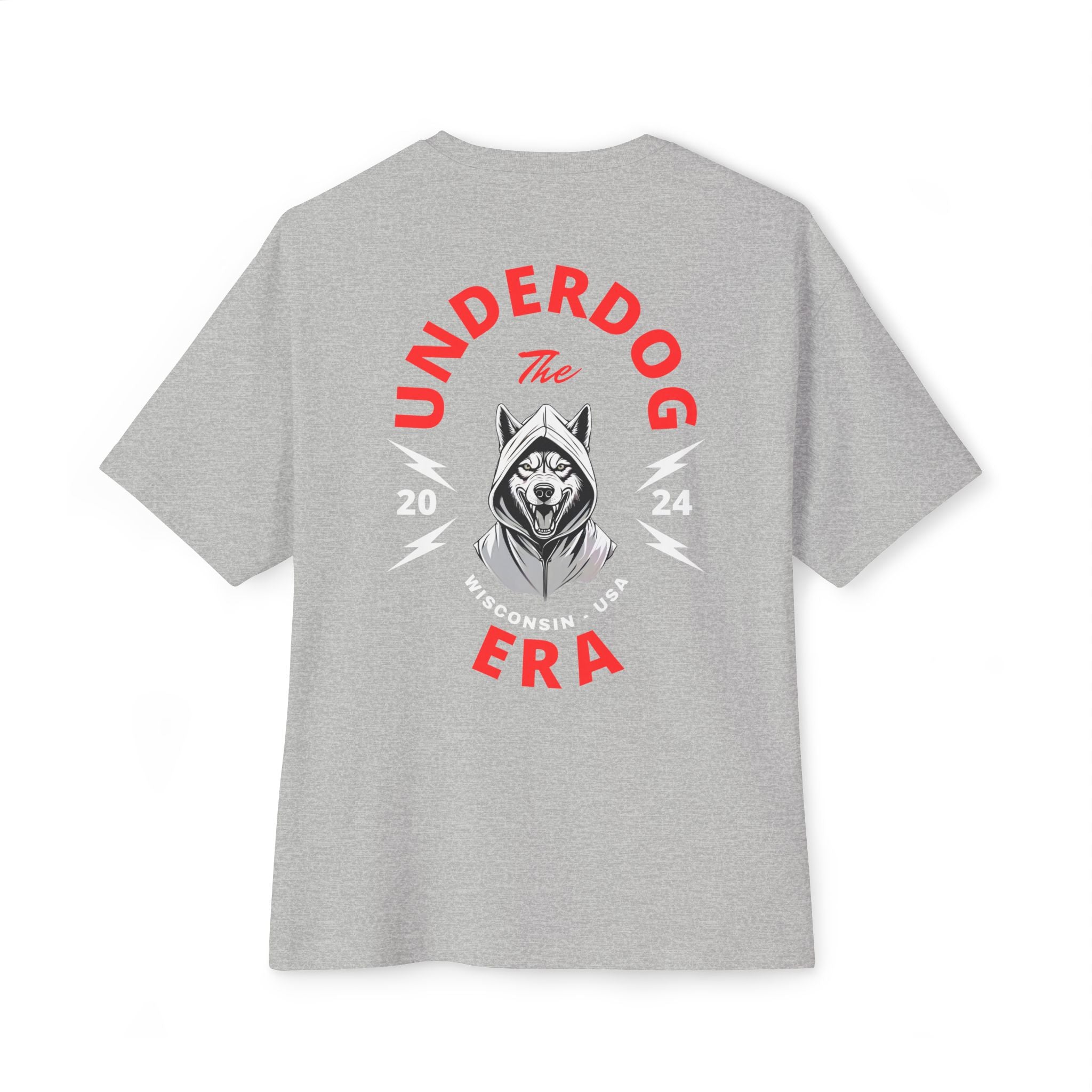 "Charge On" Wisconsin- Oversized Tee