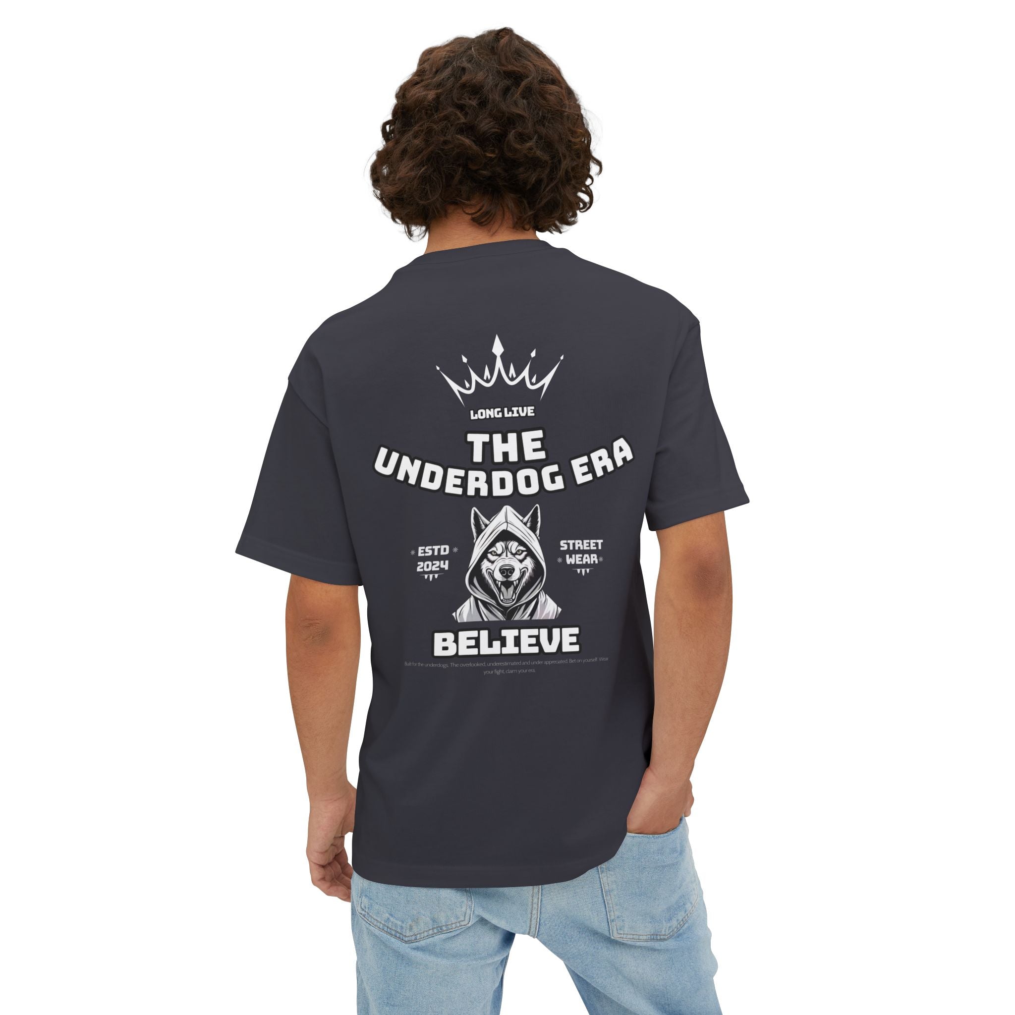 "Believe"- Oversized Tee