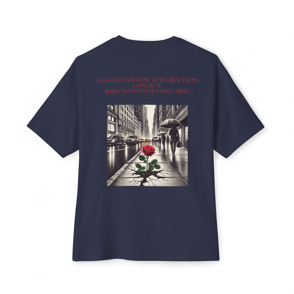 "Concrete Rose"-Oversized Tee