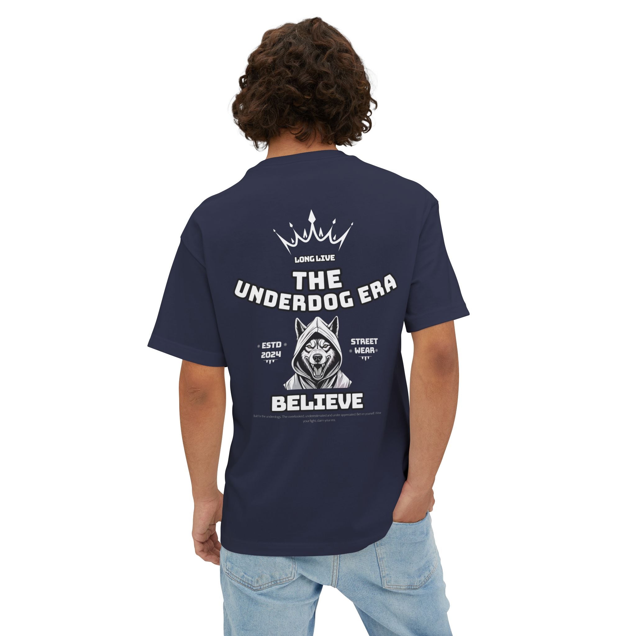 "Believe"- Oversized Tee