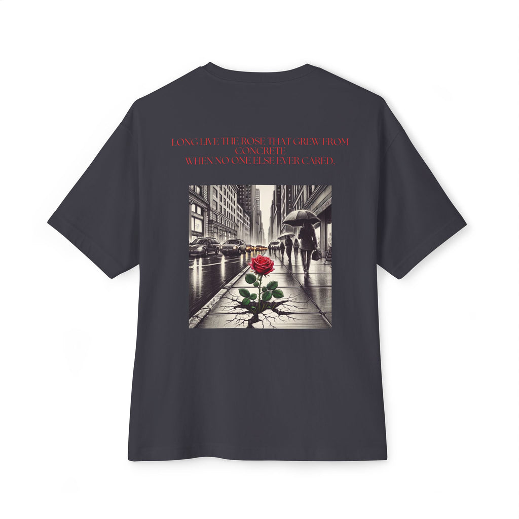 "Concrete Rose"-Oversized Tee