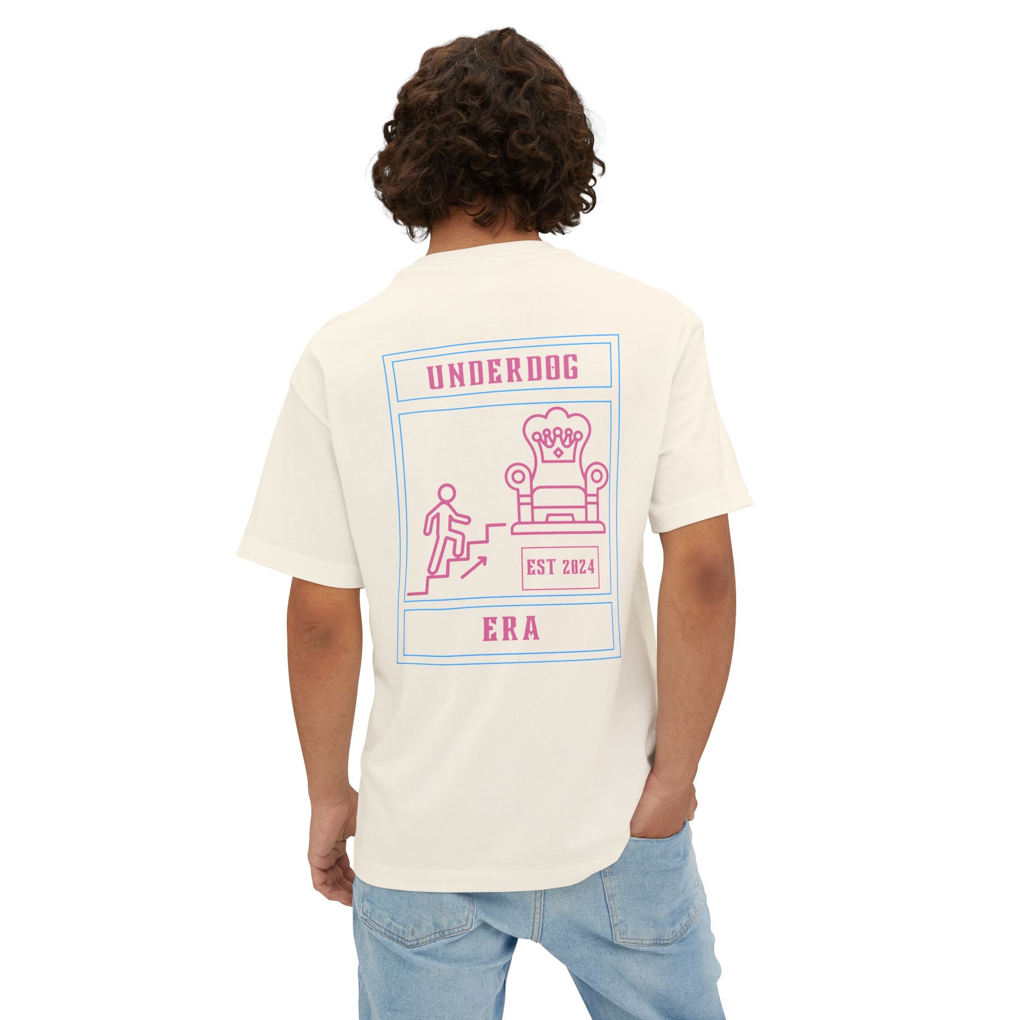 "Climb to the Throne"(Pink)-Oversized Tee