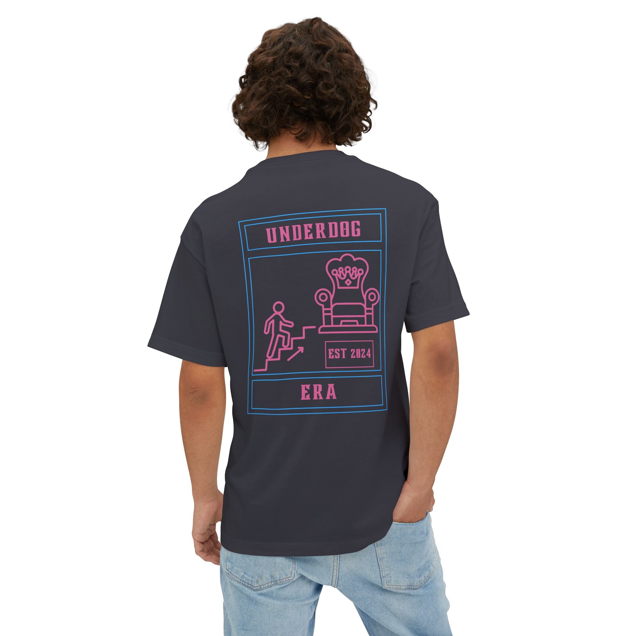 "Climb to the Throne"(Pink)-Oversized Tee