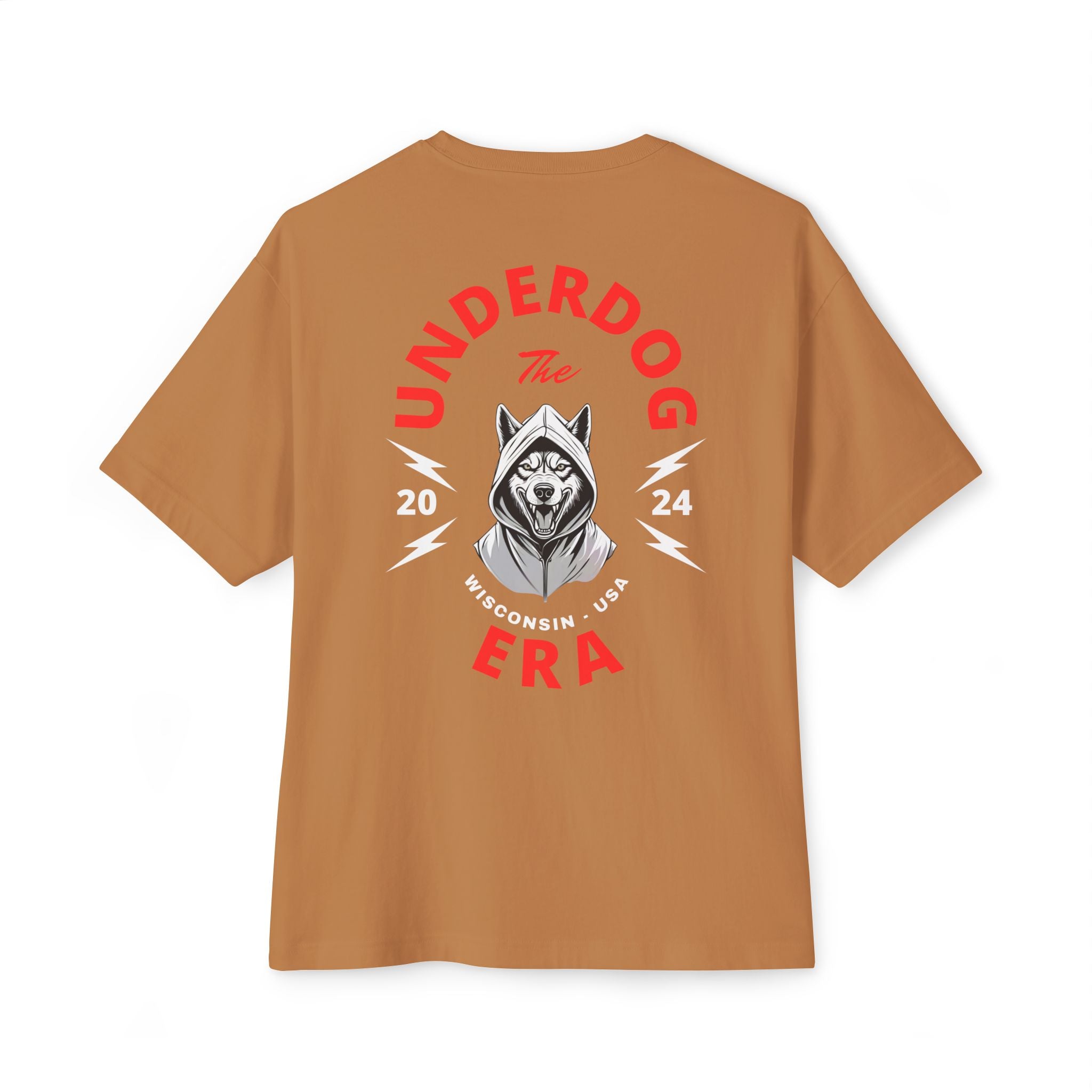 "Charge On" Wisconsin- Oversized Tee