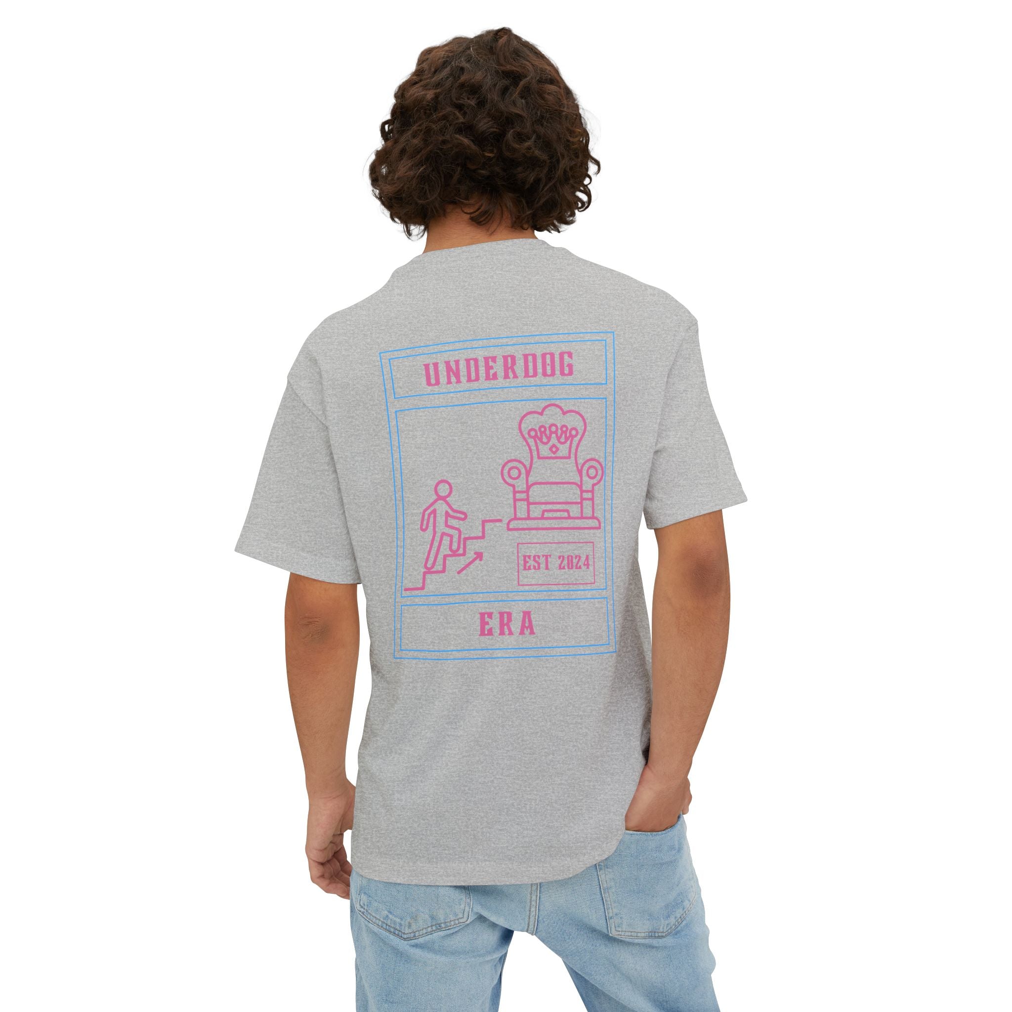 "Climb to the Throne"(Pink)-Oversized Tee