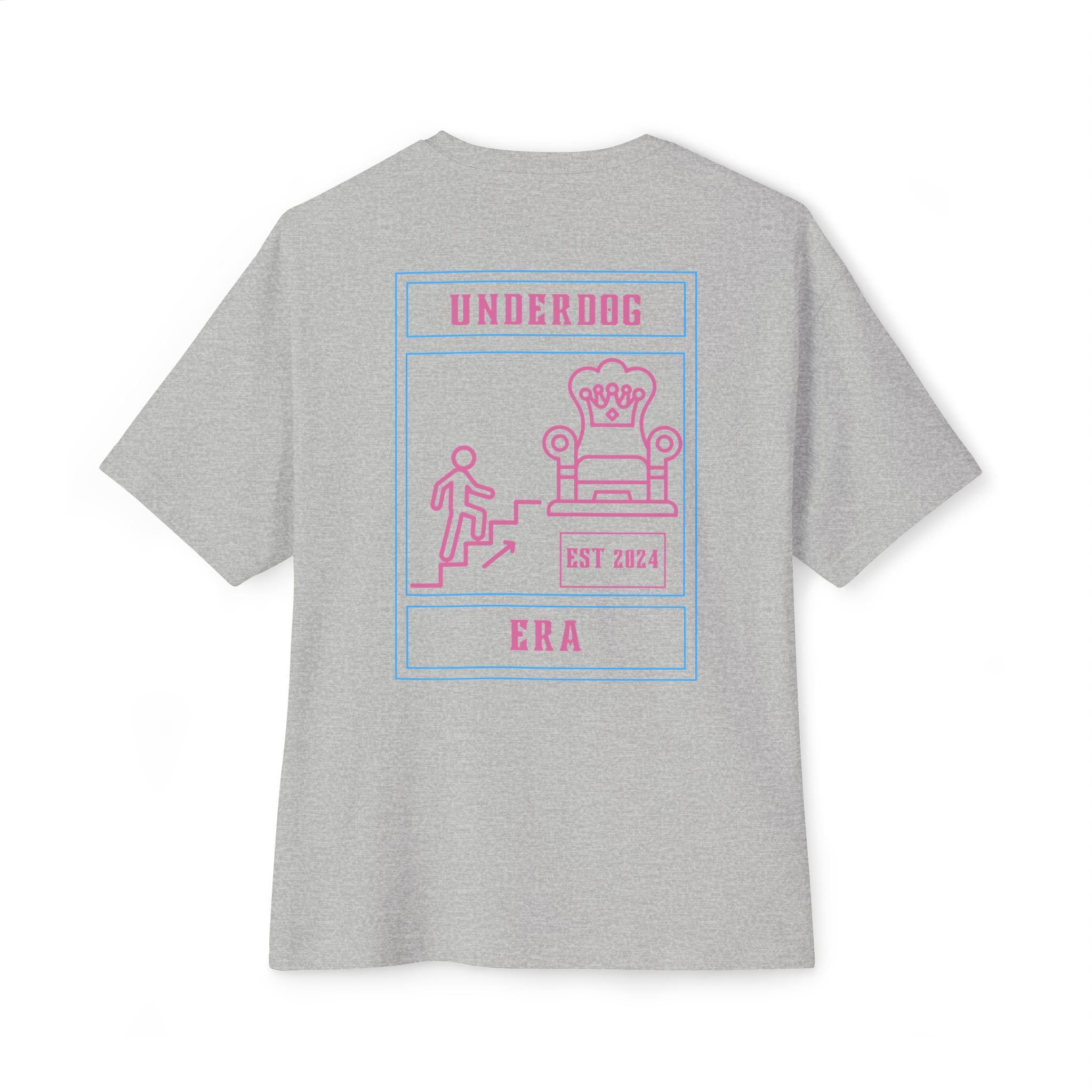 "Climb to the Throne"(Pink)-Oversized Tee