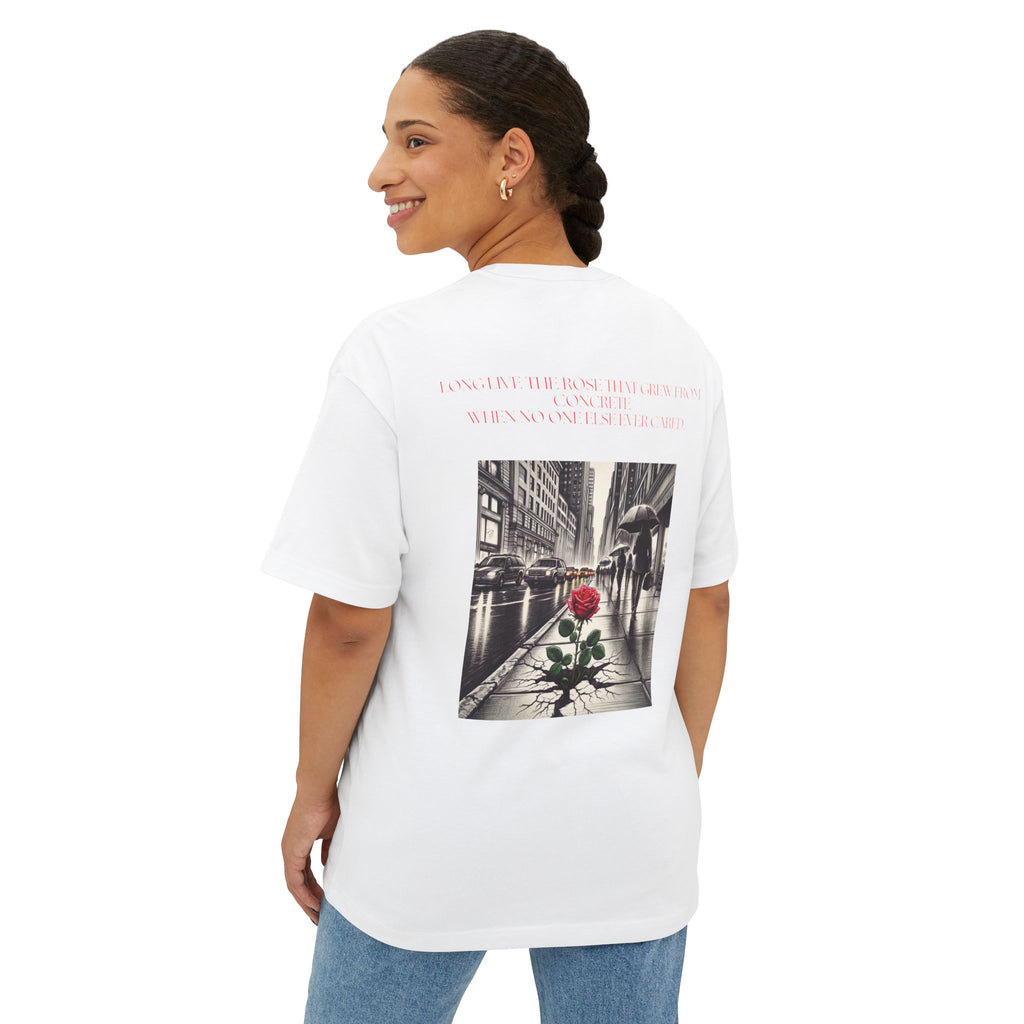 "Concrete Rose"-Oversized Tee