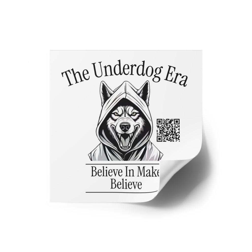 The Underdog Era- Square Sticker