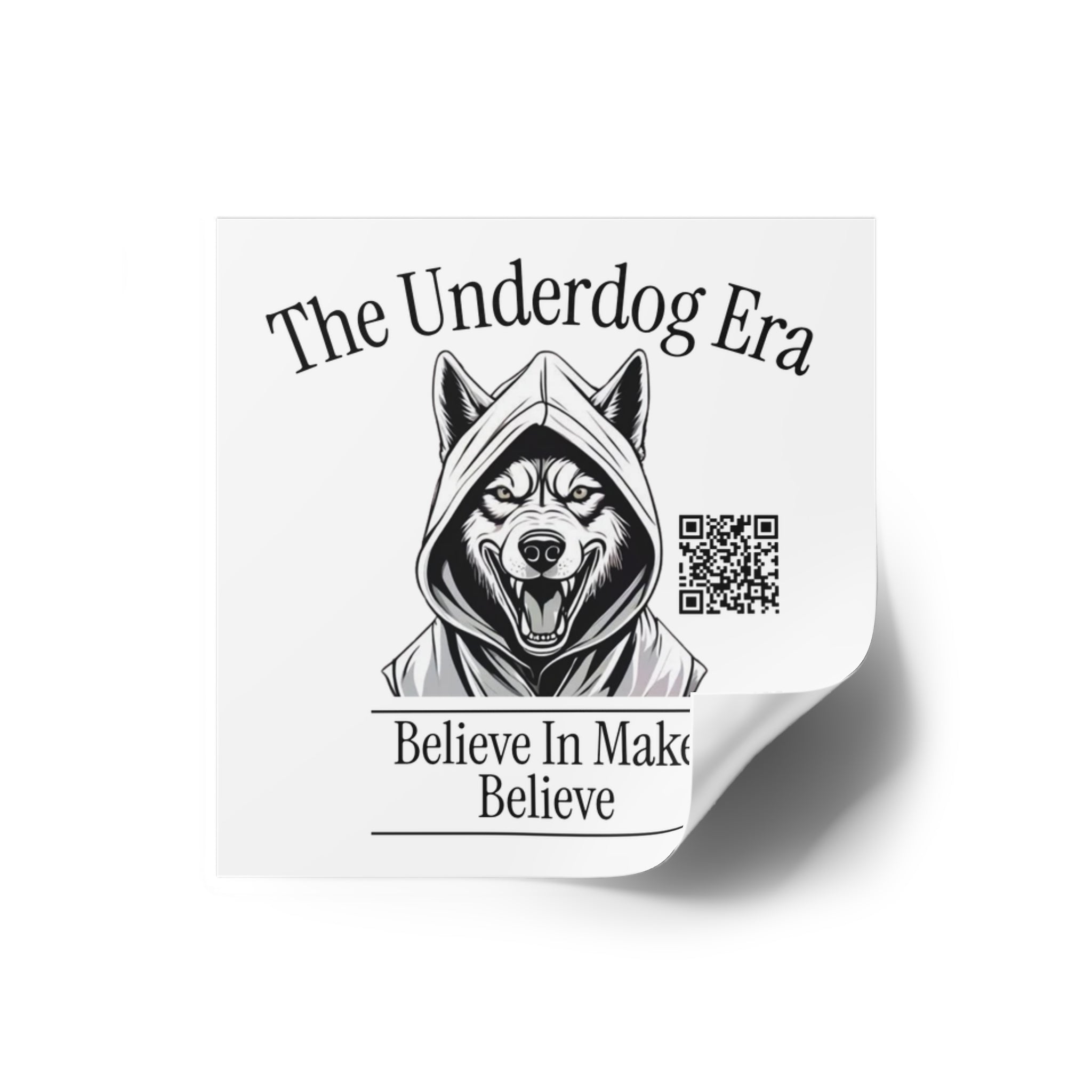 The Underdog Era- Square Sticker
