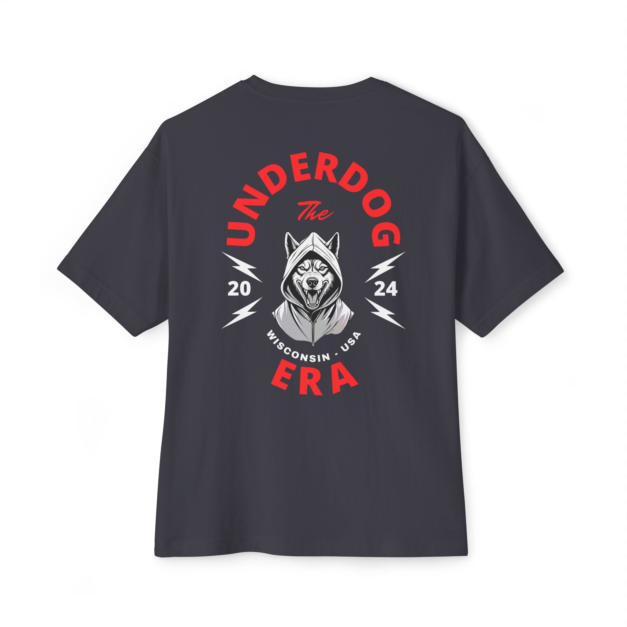 "Charge On" Wisconsin- Oversized Tee